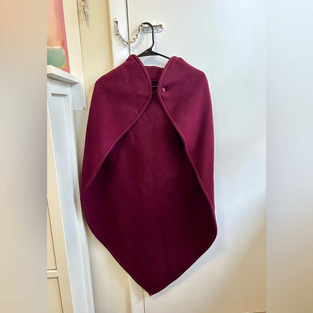SOLD | Burgundy Cape